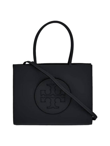 Ella Eco Small Tote Bag Black - TORY BURCH - BALAAN 1