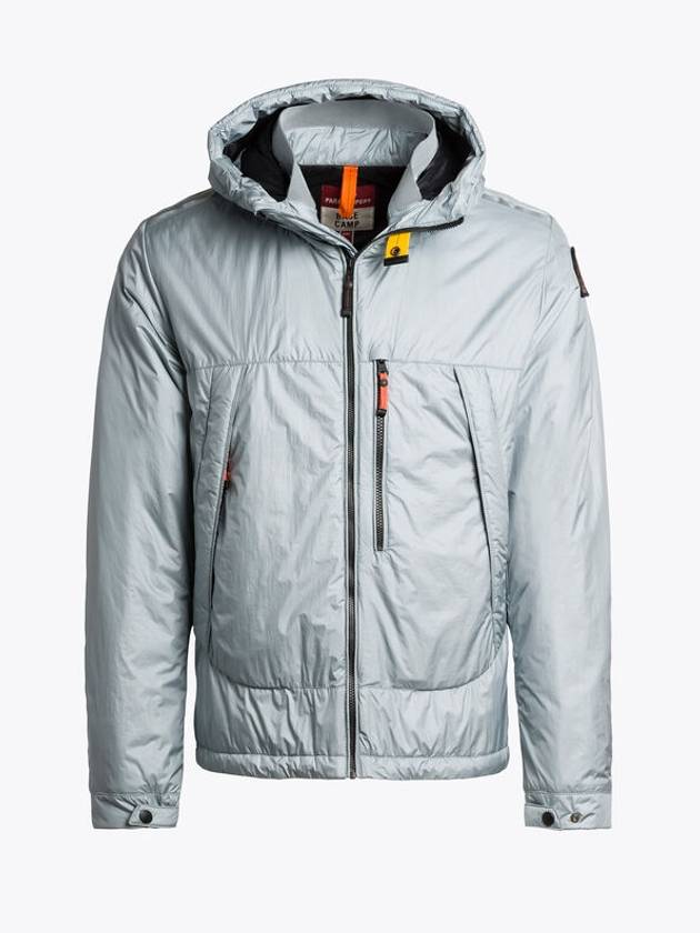 Nivek Short Down Padded Zip-up Jacket Sky Grey - PARAJUMPERS - BALAAN 2