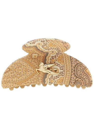 Profumi Pegasus Logo Paisley Hair Clip Beige - ETRO - BALAAN 1