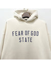 Logo Fleece Hooded Sweatshirt SHELL 192BT246252F - FEAR OF GOD ESSENTIALS - BALAAN 4