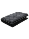 Intrecciato Flap Business Card Wallet Black - BOTTEGA VENETA - BALAAN 6