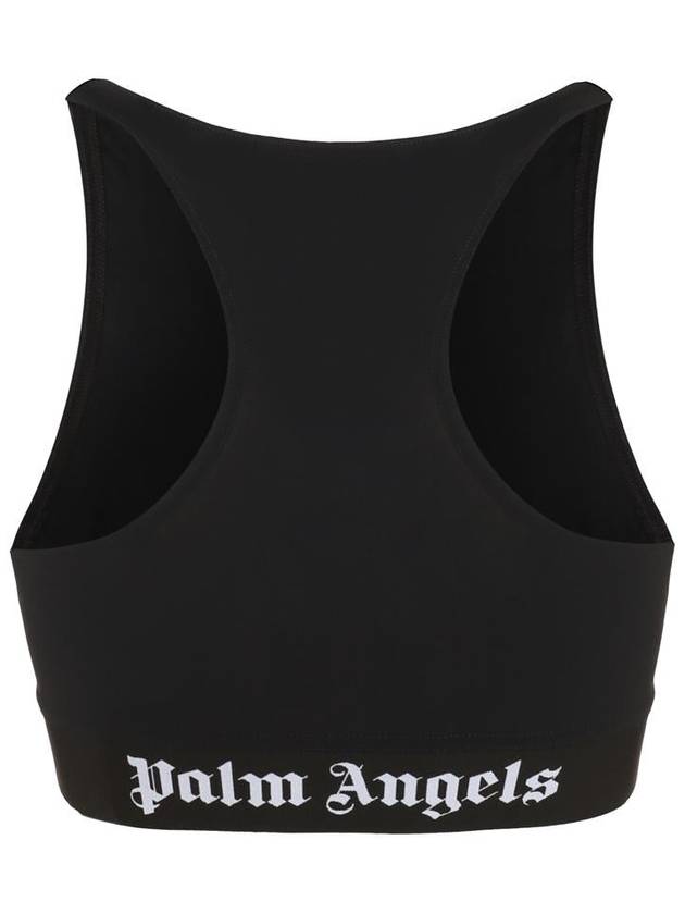 Logo Tape Crop Top PWVO024S24FAB0011001 - PALM ANGELS - BALAAN 3