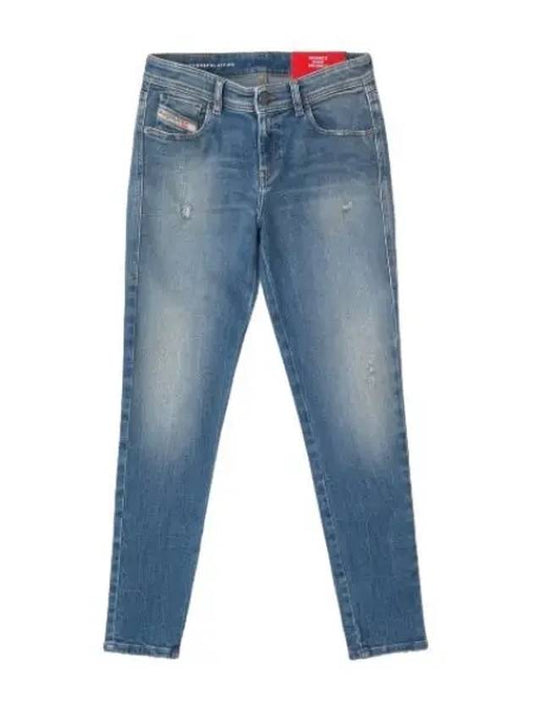 Slandy Denim Pants Blue Jeans - DIESEL - BALAAN 1