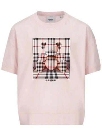 Kids Thomas Bear Printing T Shirt 8069415 - BURBERRY - BALAAN 1