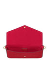 Pochette Felicie Monogram Empreinte Shoulder Bag Scarlet Red - LOUIS VUITTON - BALAAN 5