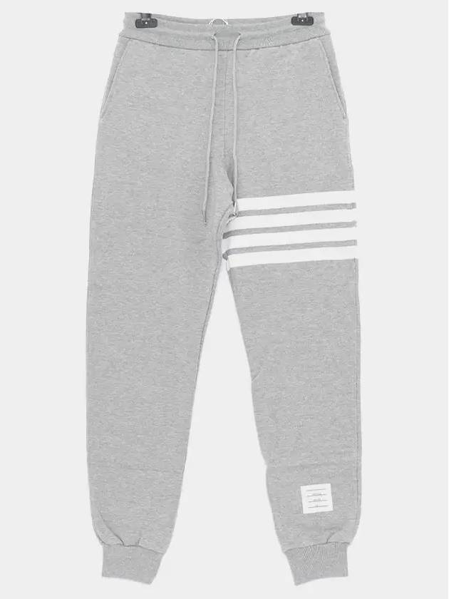 Men's Classic Loopback Engineered 4-Bar Sweatpants Light Grey - THOM BROWNE - BALAAN 2