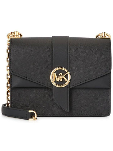 Greenwich Small Crossbody 32S1GGRC0L BLACK Women's Chain Shoulder Bag - MICHAEL KORS - BALAAN 1