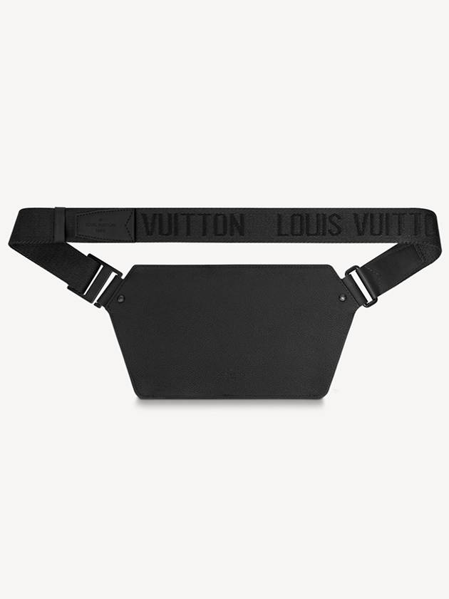 Takeoff LV Aerogram Sling Belt Bag Black - LOUIS VUITTON - BALAAN 4