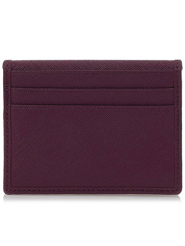 Saffiano Card Wallet Purple - VIVIENNE WESTWOOD - BALAAN 4