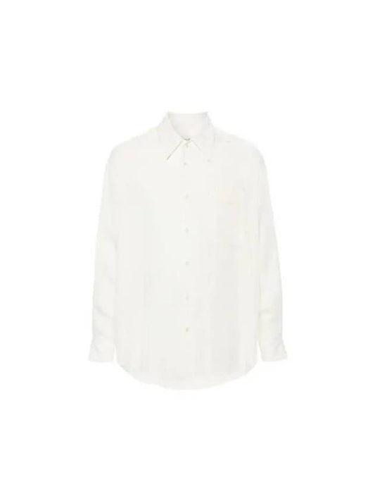 Double Pocket Long Sleeve Shirt White - LEMAIRE - BALAAN 2