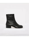 Women's Vintage Tabi Middle Boots Black - MAISON MARGIELA - BALAAN 3