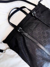 Micro GG Guccissima Nylon Tote Bag Black - GUCCI - BALAAN 5