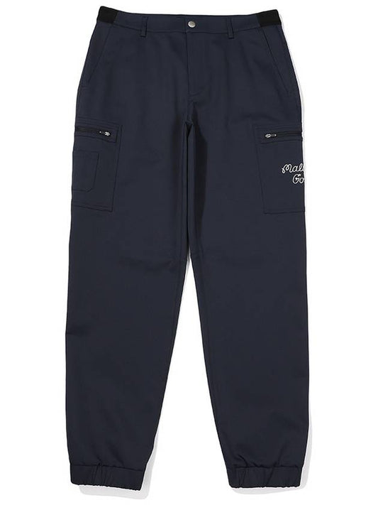 CARGO JOGGER PANTS NAVY MAN - MALBON GOLF - BALAAN 1