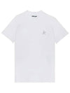 Star Printing Short Sleeve T-Shirt White - GOLDEN GOOSE - BALAAN 3