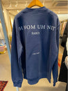 Mask Sweatshirt Navy NCS20234 - IH NOM UH NIT - BALAAN 7