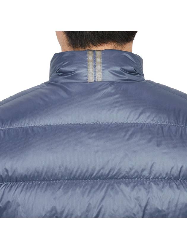 Crofton Logo Patch Padding Vest Ozone Blue - CANADA GOOSE - BALAAN 8