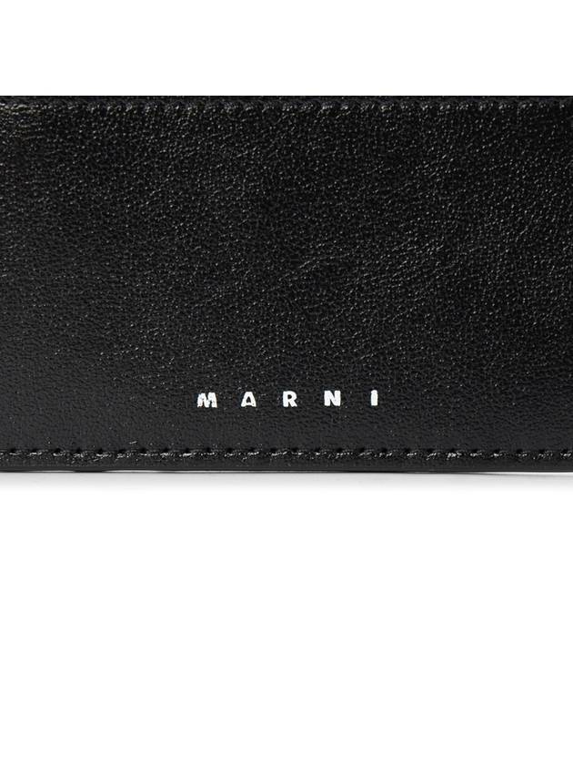 FW 23 24 wallet pelle logo PFMI0053U0P2644Z592B - MARNI - BALAAN 6