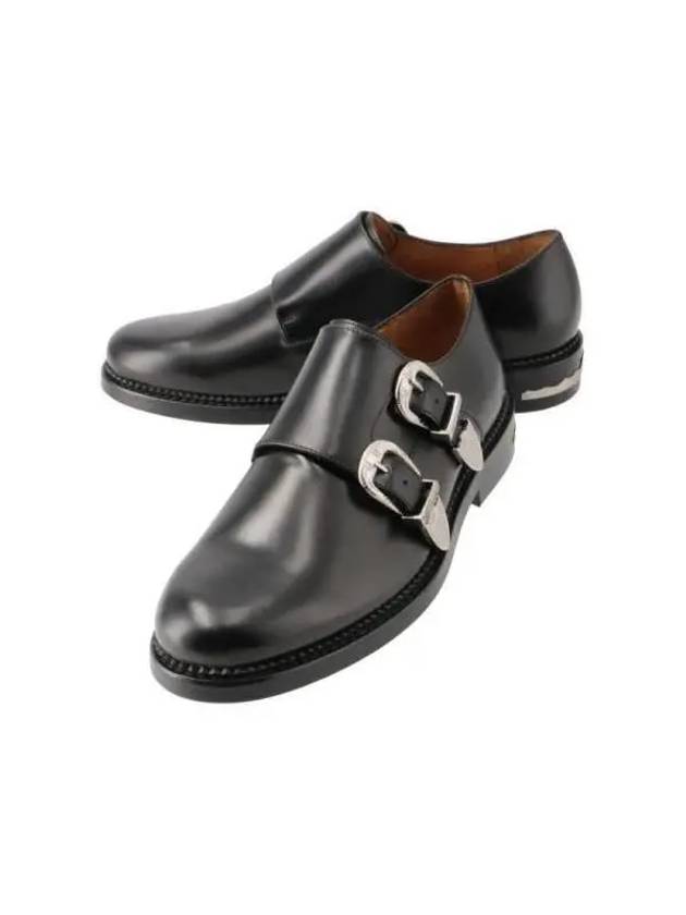 TOGA VIRILIS TAURUS Leather Monk Strap Shoes AJ1175 BLACK POLIDO - ETC - BALAAN 2