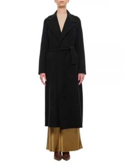 Paolore Virgin Wool Single Coat Black - MAX MARA - BALAAN 2