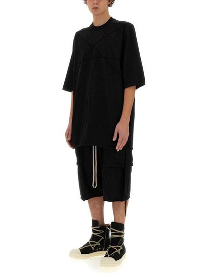 Rick Owens Drkshdw Cotton T-Shirt - RICK OWENS - BALAAN 2