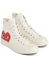 x Converse Chuck 70 High White 150205C - COMME DES GARCONS PLAY - BALAAN 3