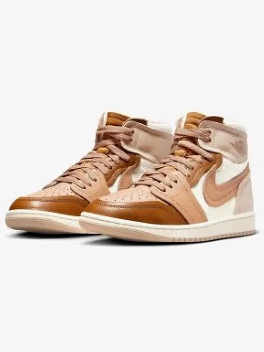 Air Jordan 1 High Top Sneakers Medium Brown - NIKE - BALAAN 2