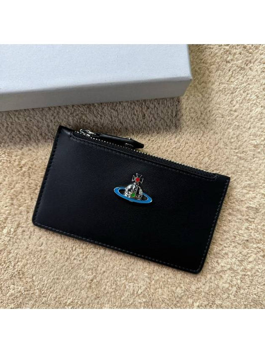 Emma Logo Card Wallet Black - VIVIENNE WESTWOOD - BALAAN 2