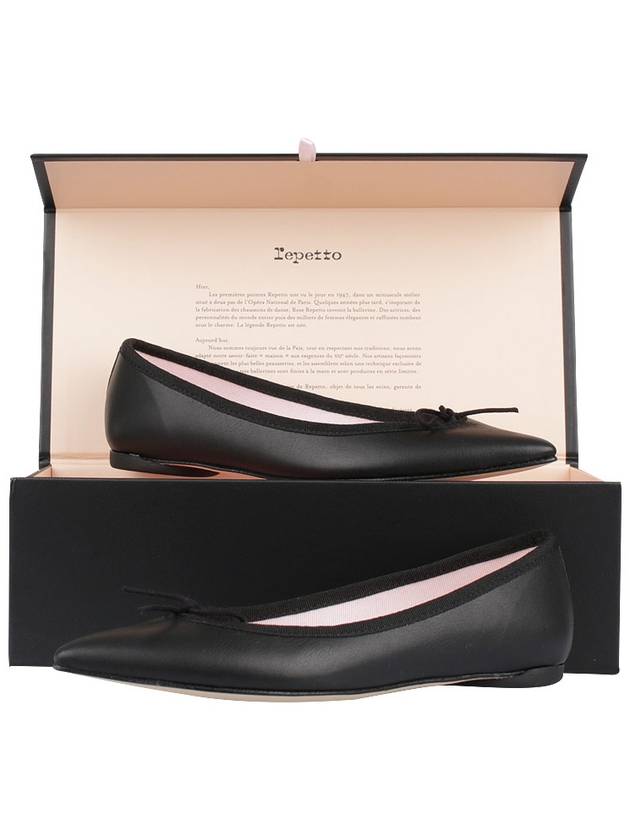 Brigitte Pointy Toe Ballerinas Black - REPETTO - BALAAN 10