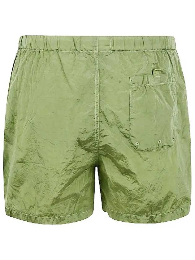 Wappen Patch Nylon Metal Swim Shorts Light Green - STONE ISLAND - BALAAN 3