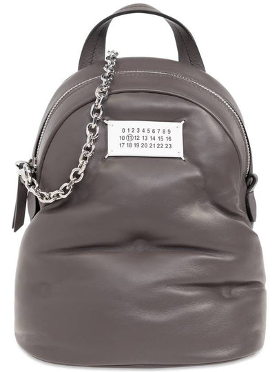 Glam Slam Leather Backpack Brown - MAISON MARGIELA - BALAAN 2