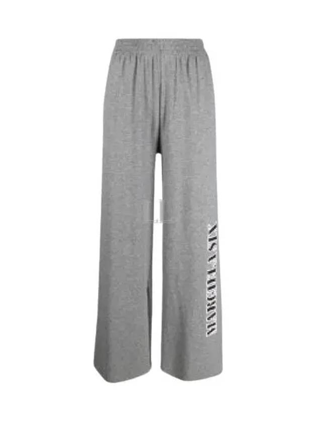 Logo Cotton Wide Pants Grey - MAISON MARGIELA - BALAAN 2