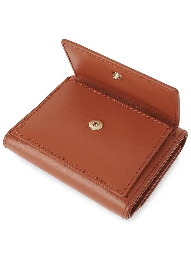 Royce Small Compact Half Wallet Brown - A.P.C. - BALAAN 6