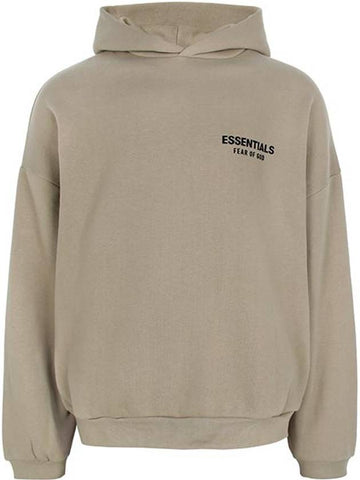 Logo Fleece Hoodie Desert Sand - FEAR OF GOD ESSENTIALS - BALAAN 1