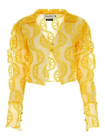 Shirt VOL21114 LIMONCELLO Yellow - HOUSE OF SUNNY - BALAAN 1