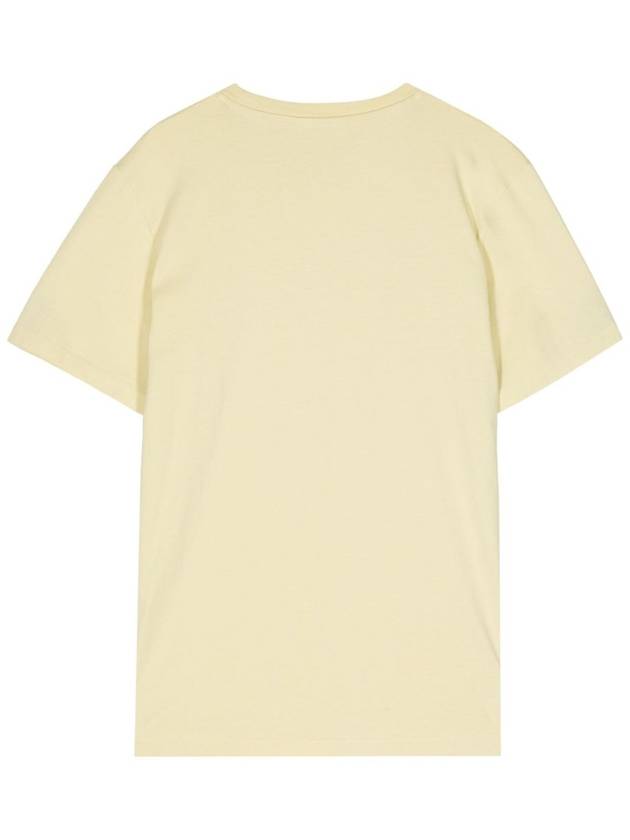 Fox Head Patch Regular Short Sleeve T-Shirt White - MAISON KITSUNE - BALAAN 3