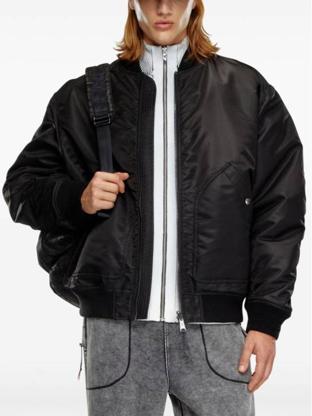 J Held Bomber Jacket Black - DIESEL - BALAAN 7