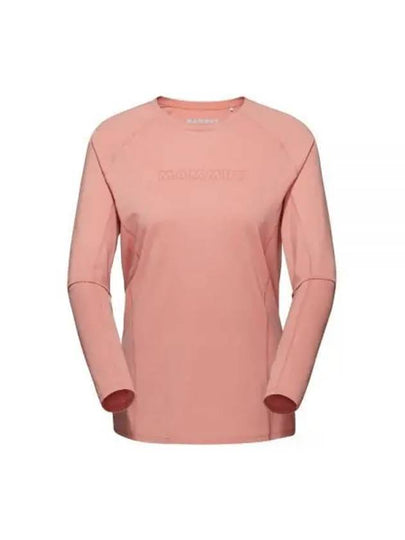 Selun FL Logo Long Sleeve T-shirt Quartz Dust - MAMMUT - BALAAN 2