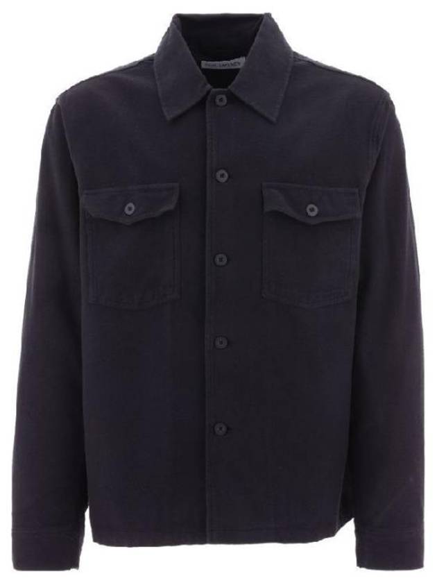 Men's Evening Brushed Cotton Jacket Black - OUR LEGACY - BALAAN 2