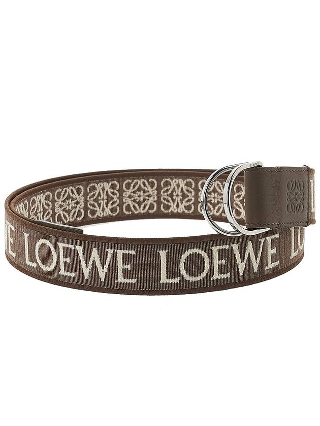 Winter Brown D-Ring Anagram Belt E619238X14 8721 - LOEWE - BALAAN 4