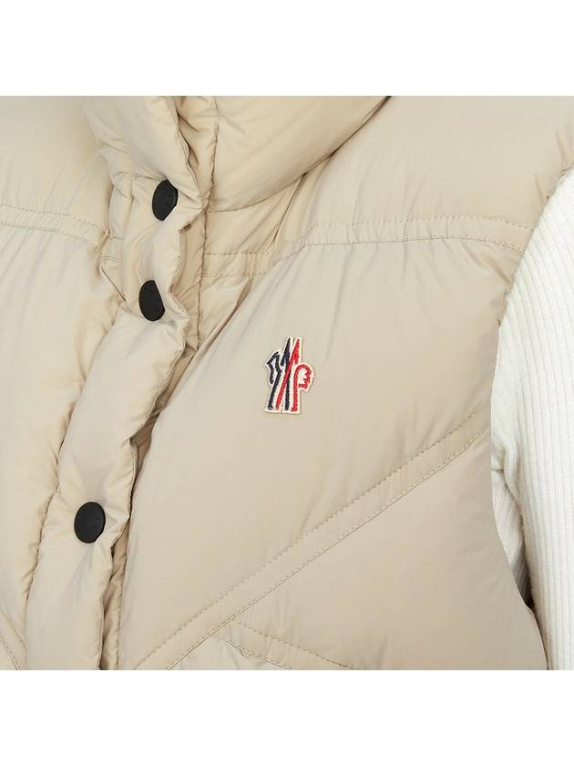 Grenoble Women s Padded Vest 1A00019 53862 20G - MONCLER - BALAAN 7