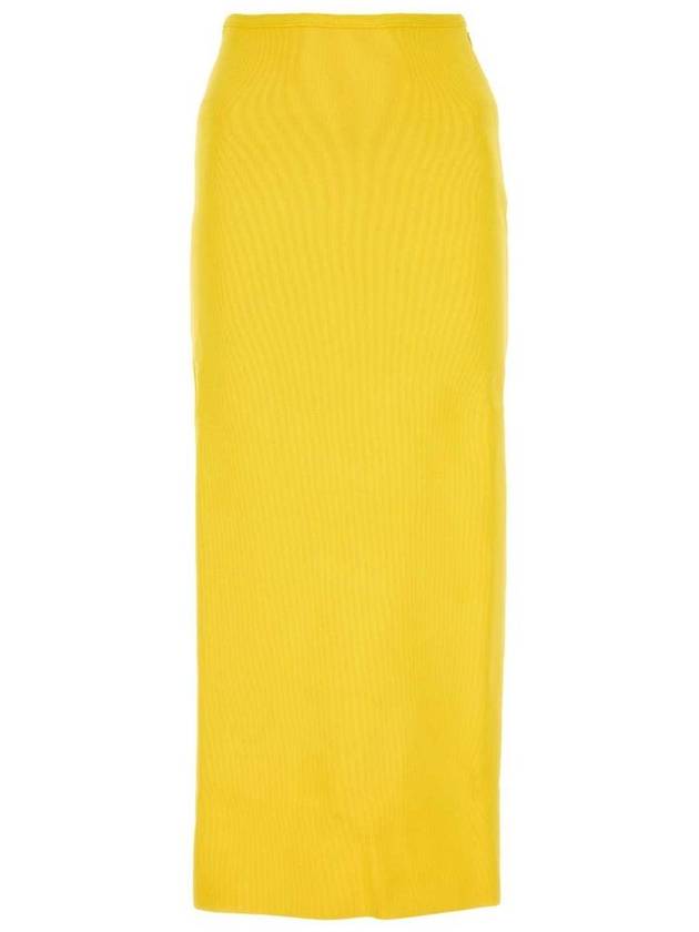 Short Skirt J03MA0152J18301 736 YELLOW - JIL SANDER - BALAAN 2