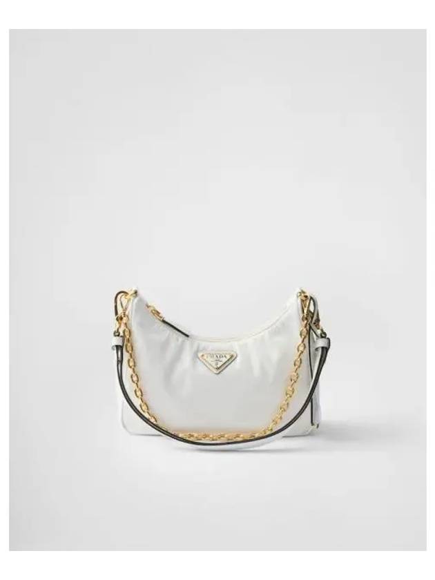 Re-Edition Patent Leather Mini Bag Blanc - PRADA - BALAAN 2