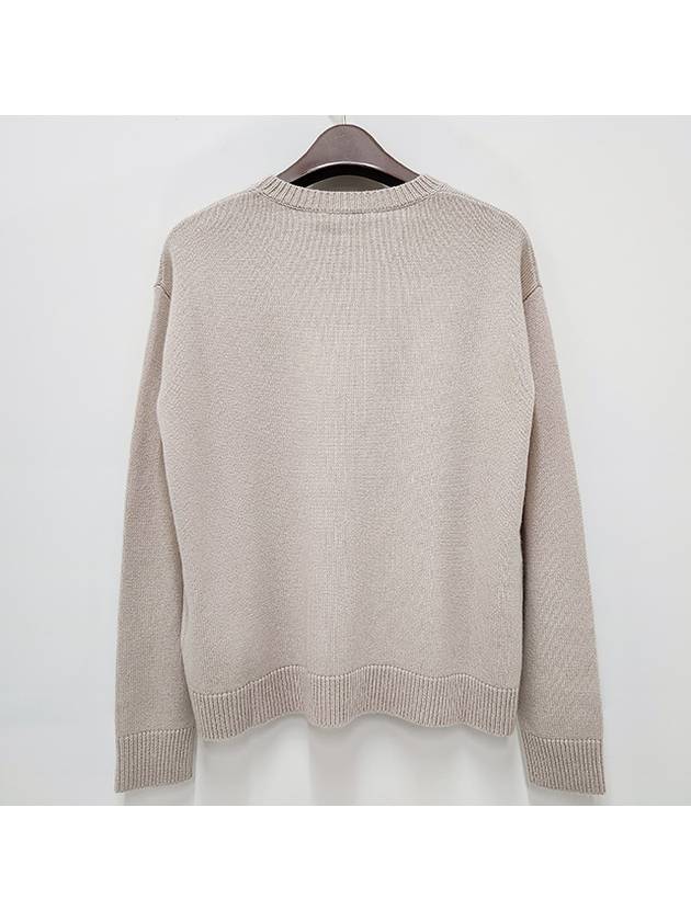 S Max Mara KASSEL logo wool cashmere knit AVORIO 2429366163600 008 - S MAX MARA - BALAAN 2