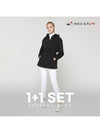 SET Women s Hooded Point Anorak Jumper Basic Free Motion Fit Pants - PALMSPRINGS - BALAAN 1