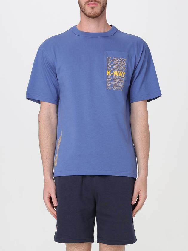 T-shirt K-Way in cotone con logo - K-WAY - BALAAN 1