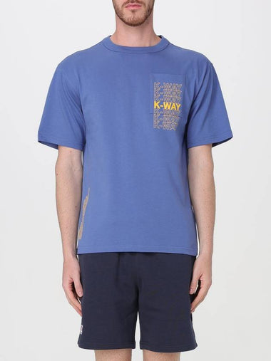 T-shirt K-Way in cotone con logo - K-WAY - BALAAN 1