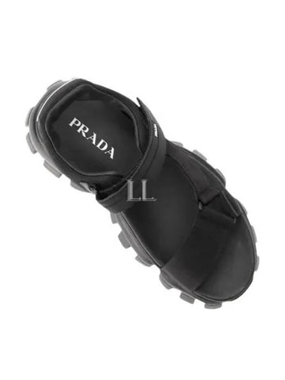 Cloudburst Thunder Sandals Black - PRADA - BALAAN 2