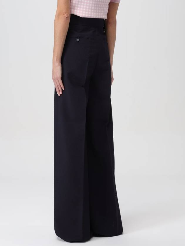 Cervo Welt Pocket Wool Wide Pants Ultramarine - MAX MARA - BALAAN 3