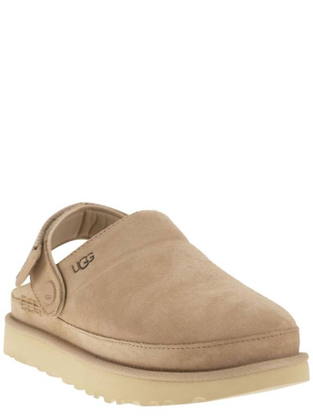 Women's Golden Star Suede Clog Mule Beige - UGG - BALAAN 3