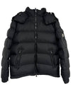 Mayaf Short Down Padded Black - MONCLER - BALAAN 3